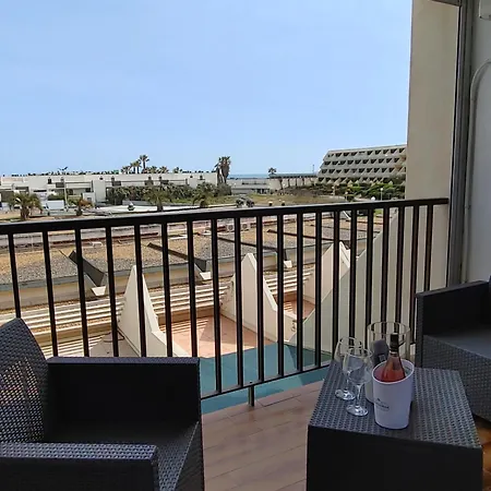 アパート Cap D'agde Village Naturiste Heliopolis Double Avec Separee アグド